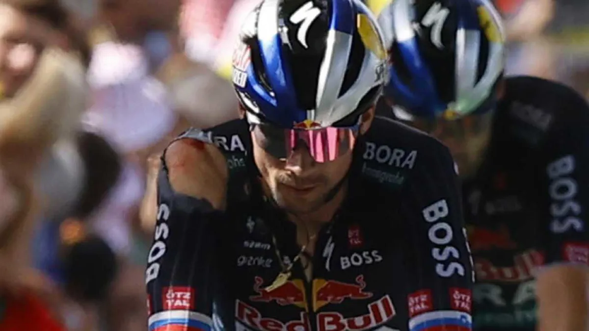 Primoz Roglic abandona el Tour de Francia por caída