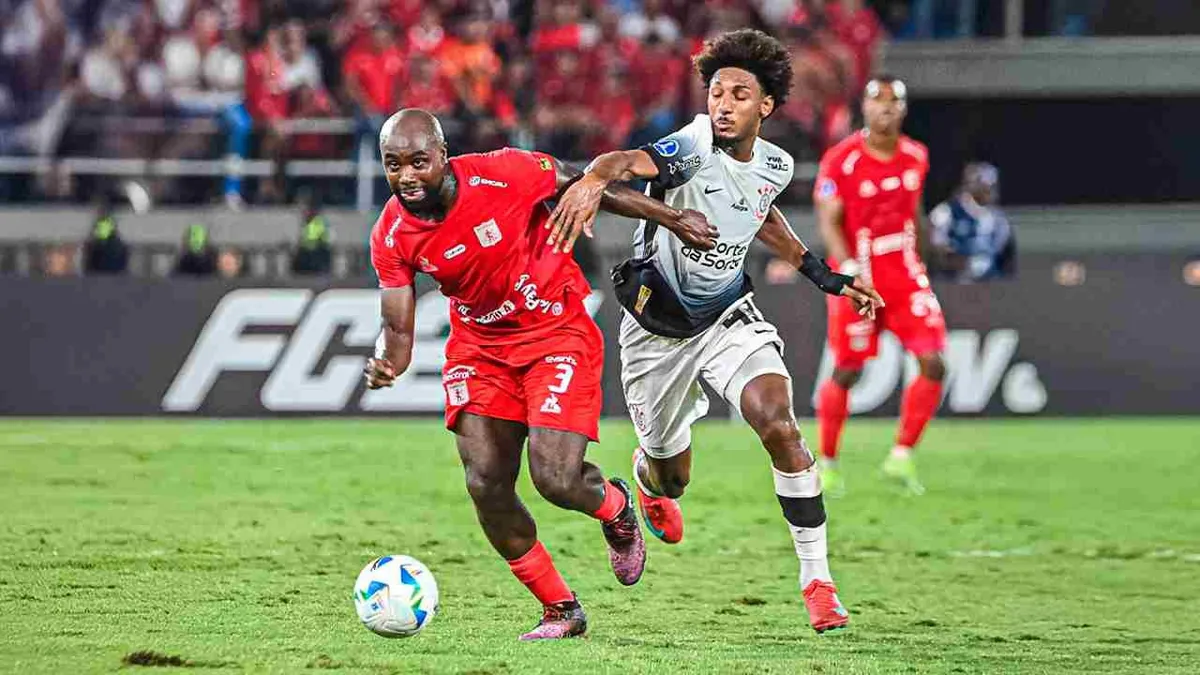 América empata ante Corinthians en la Copa Sudamericana