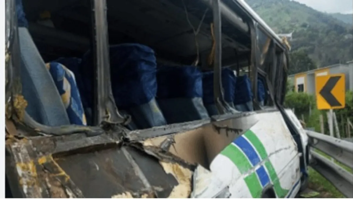 Nueve estudiantes muertos deja un accidente de tránsito en Calarcá
