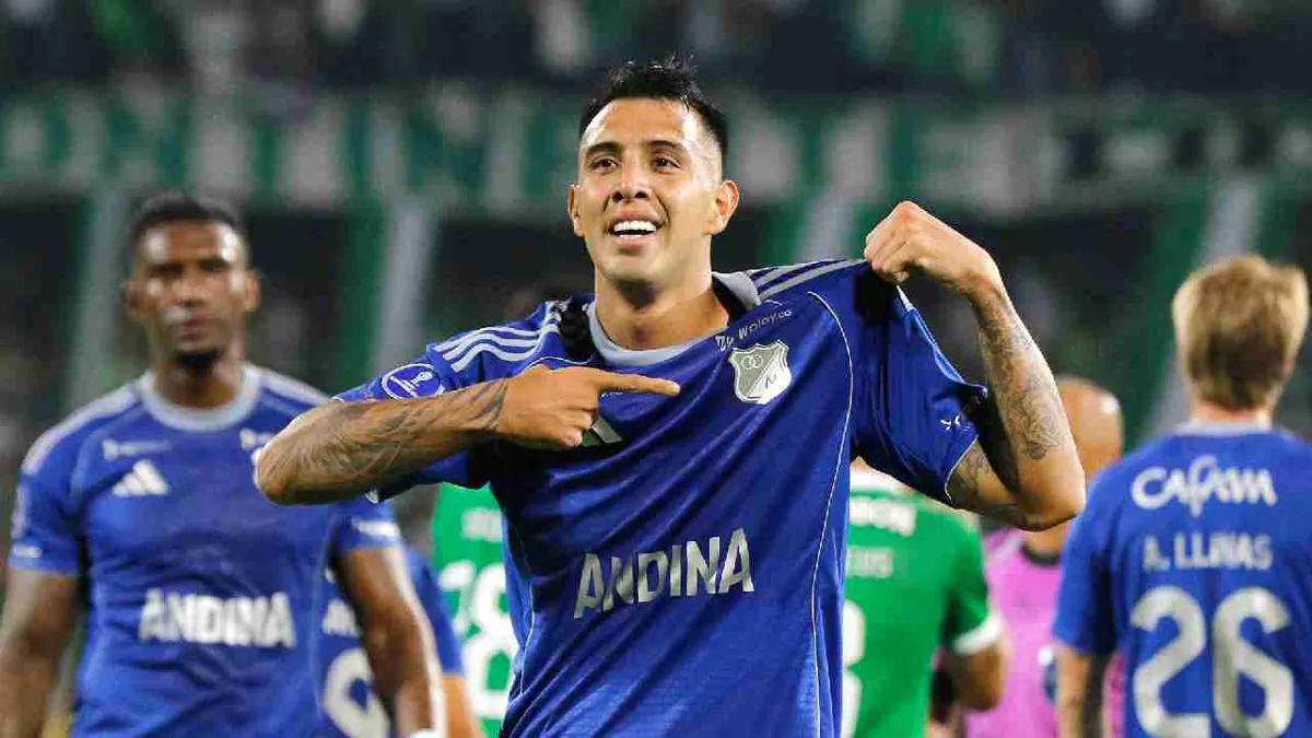 Millonarios eliminó a Nacional en Medellín de la Copa Sudamericana