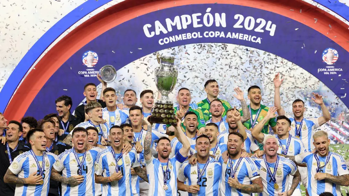 Argentina le ganó 1-0 a Colombia y es campeón de la Copa América