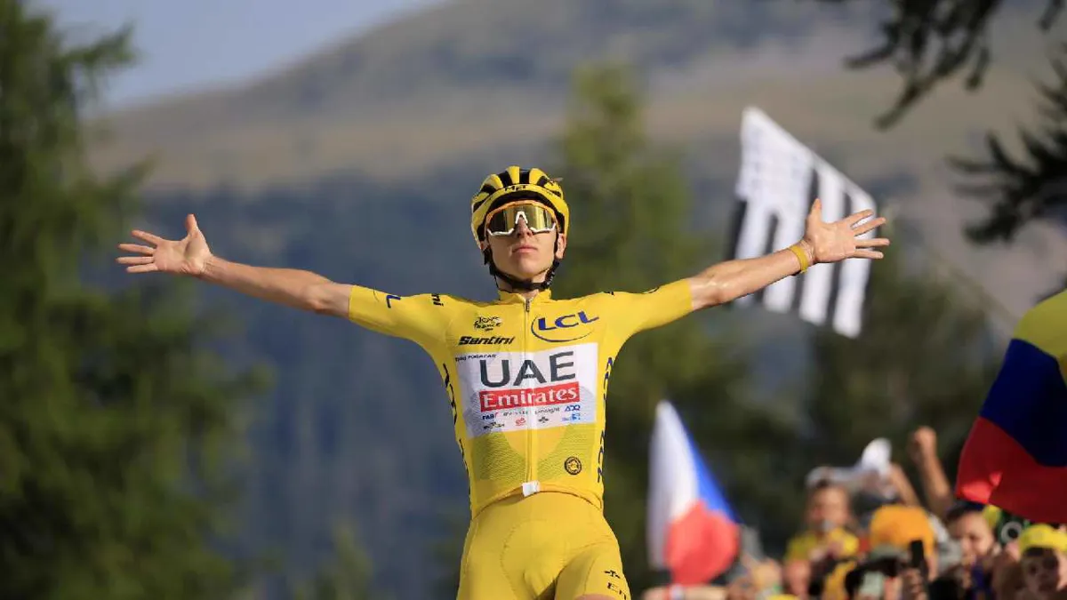 Pogacar arrasa en el Tour de Francia con su quinta victoria de etapa