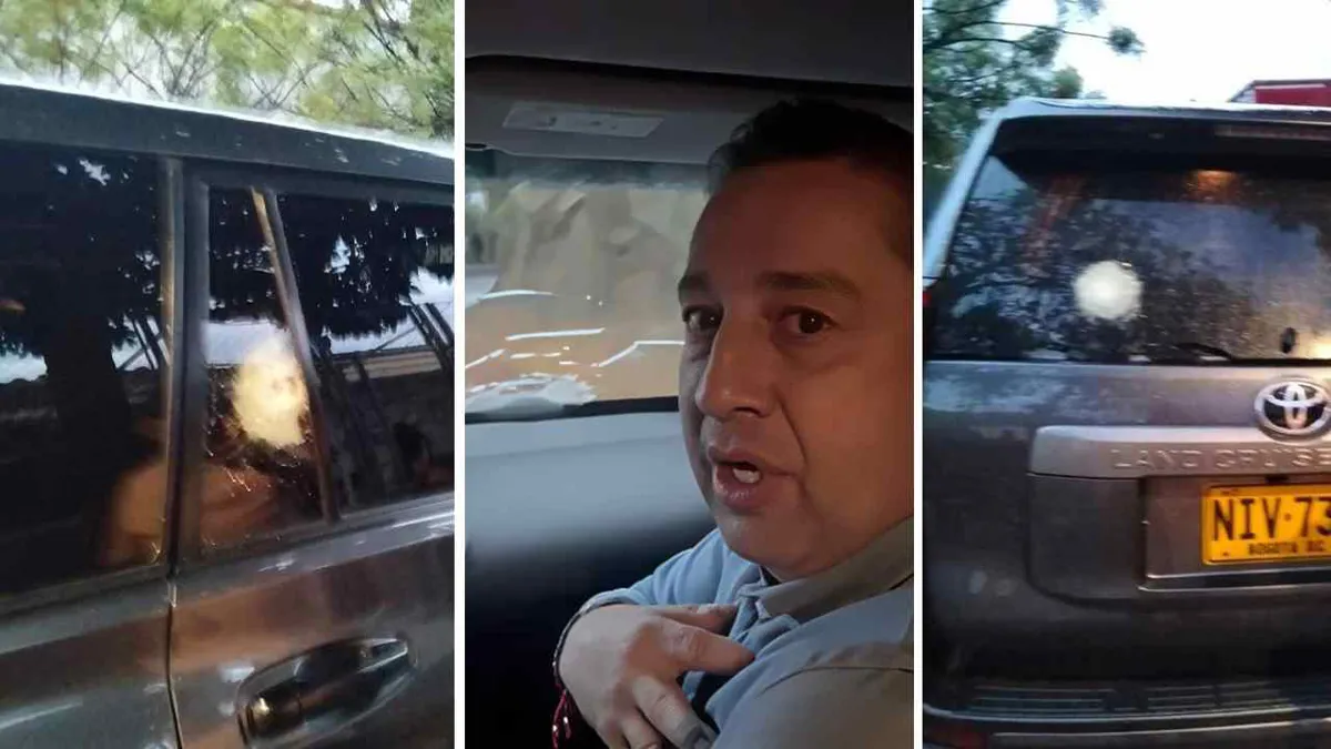 Congresista Julio César Triana denuncia ataque a tiros contra su vehículo en el Huila