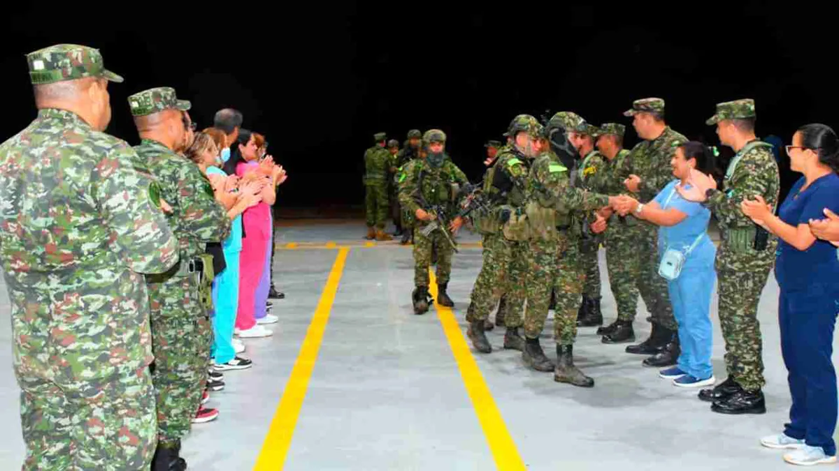 Liberan a los 33 soldados que habían sido secuestrados en el Guaviare