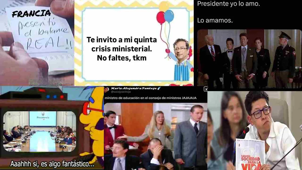 Los mejores memes que dejó el controvertido Consejo de Ministros del Gobierno Petro