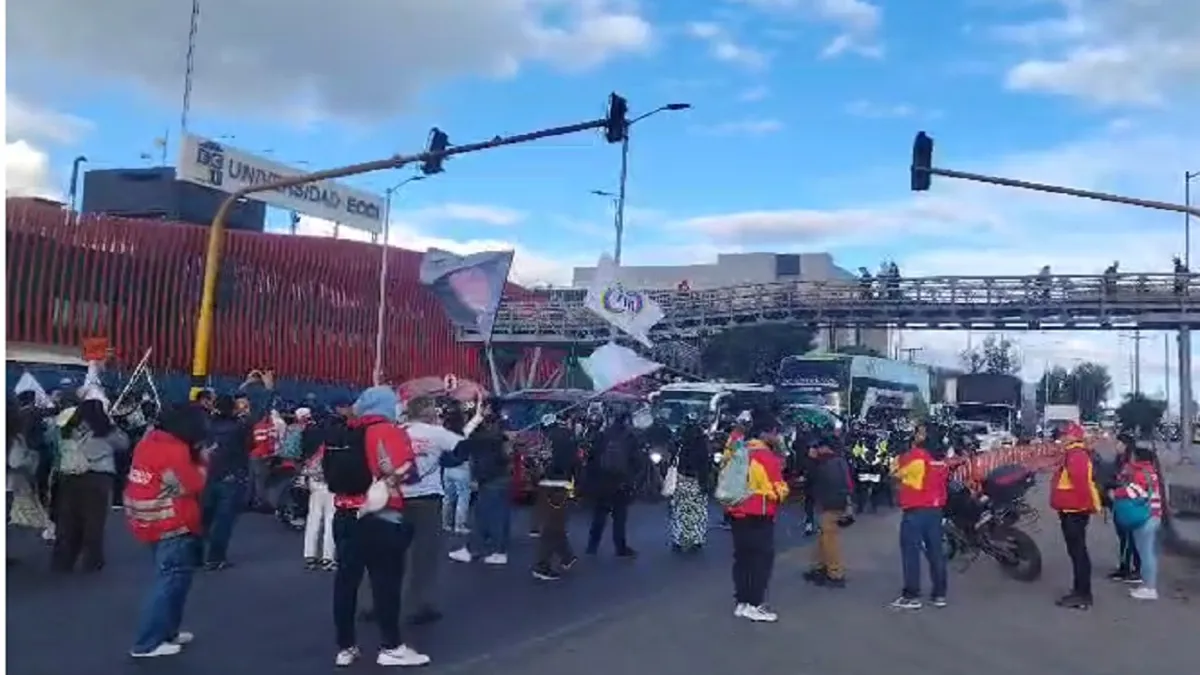 Problemas de movilidad en Bogotá por bloqueos en varias zonas de la ciudad