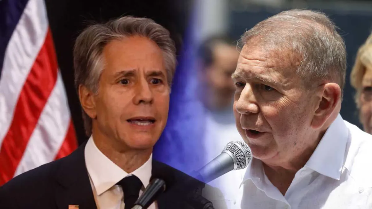 Gobierno de EEUU reconoce a Edmundo González como ganador de las elecciones presidenciales en Venezuela
