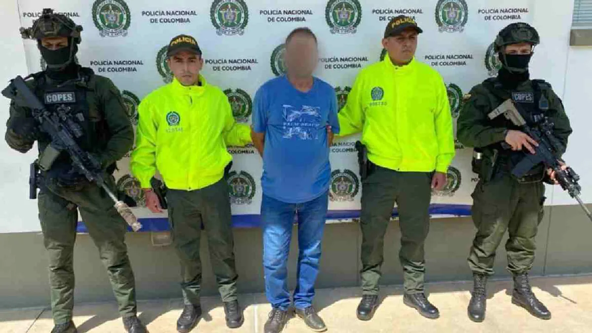 Capturan al jefe de ‘Los Pelusos’, banda que delinquía en la frontera con Venezuela