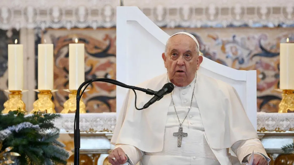 El Papa envía mensaje a Colombia, Venezuela y Nicaragua en discurso navideño