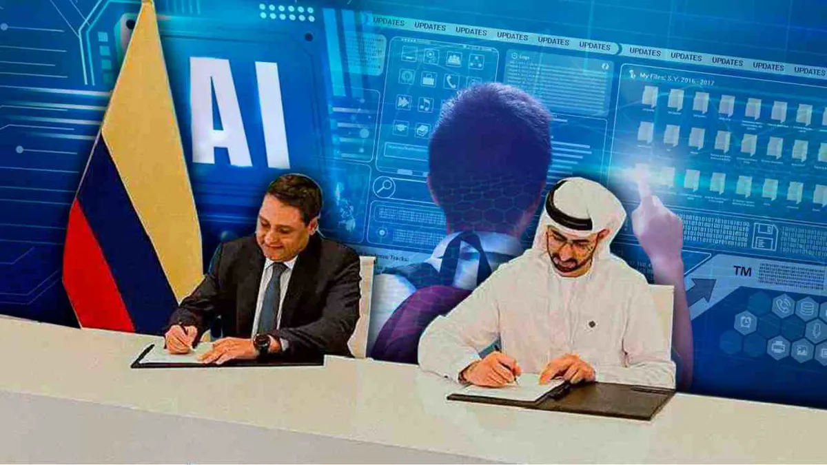 Colombia y EAU firman acuerdos para impulsar la IA y educación digital en el país