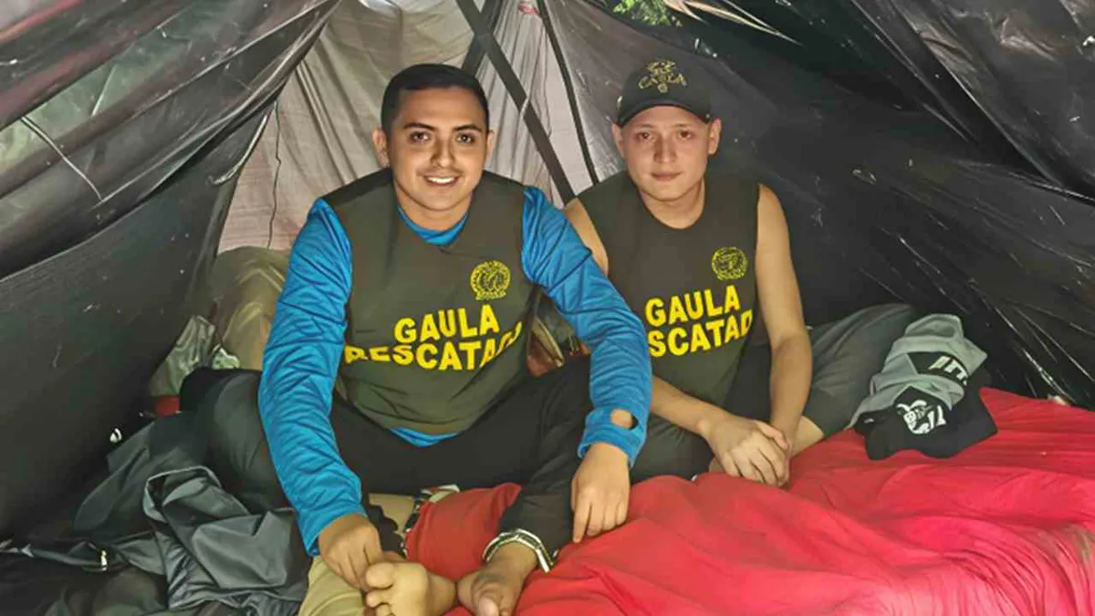 Gaula rescata a Miguel Ayala, hijo del reconocido artista Giovanny Ayala