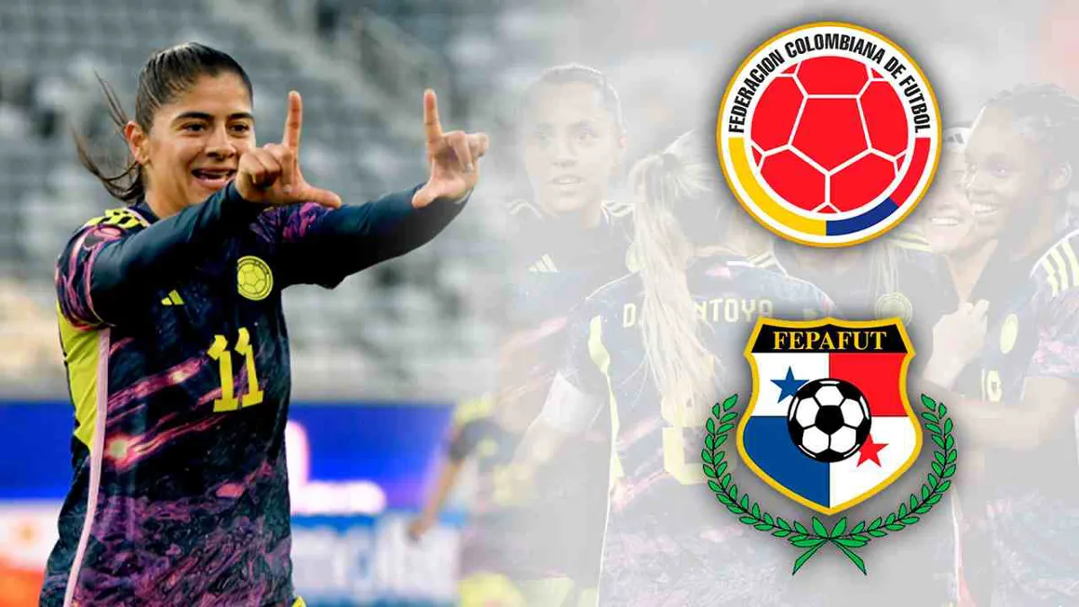 Selección Colombia goleó 6-0 a Panamá en el debut en la Copa Oro femenina
