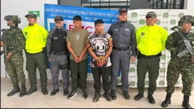 Capturas: 21 detenidos y 12 menores rescatados en operativo contra reclutamiento en Quindío