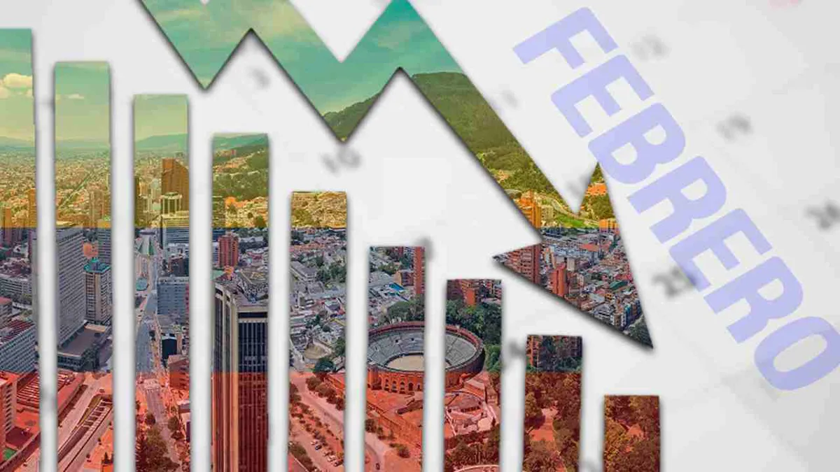 Inflación interanual de Colombia baja al 7,74 % en febrero