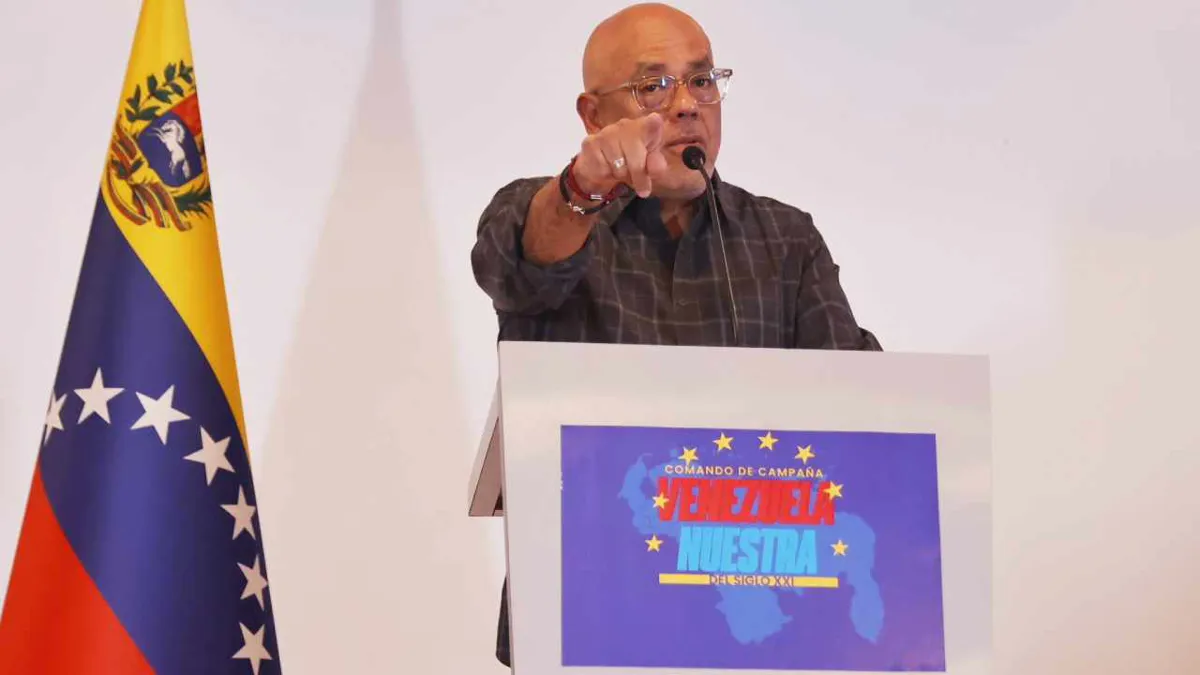 El jefe de campaña de Maduro pide que “nadie se quede sin votar” en las presidenciales
