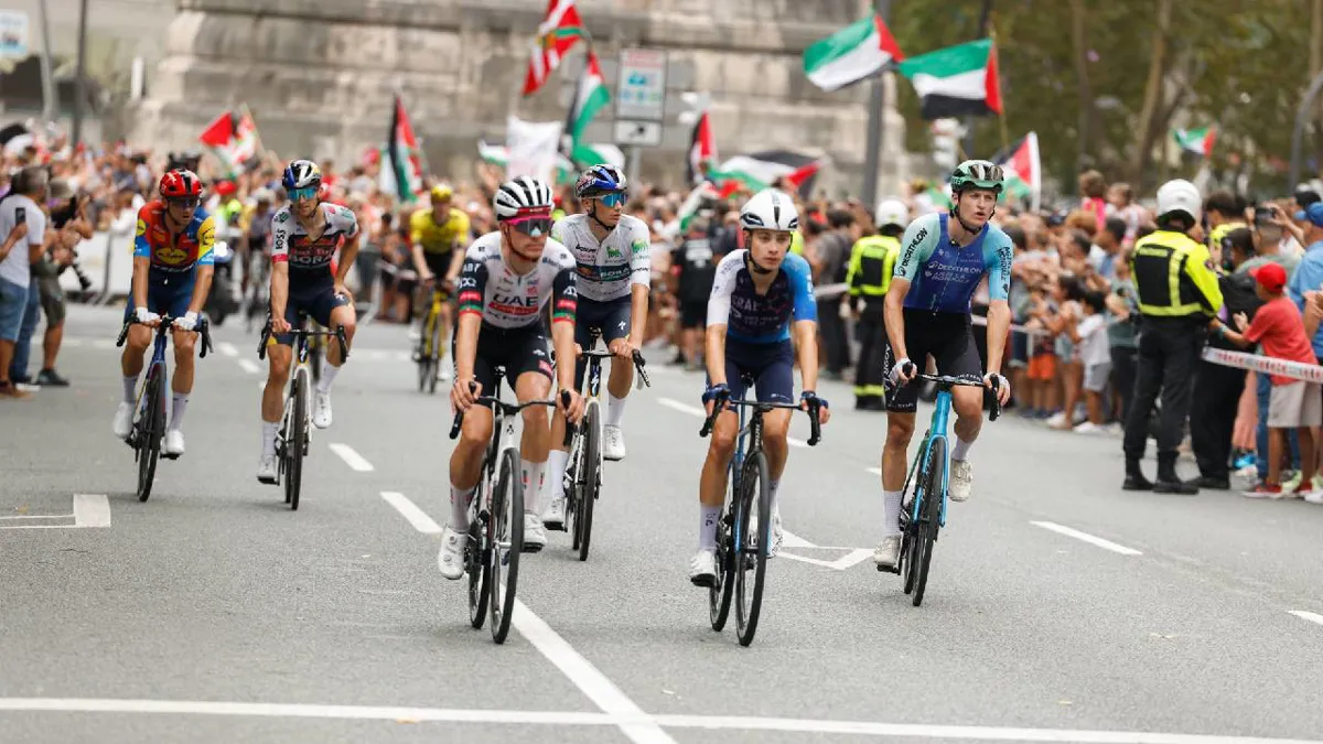Por motivos de seguridad no hubo ganador en la undécima etapa de la Vuelta a España