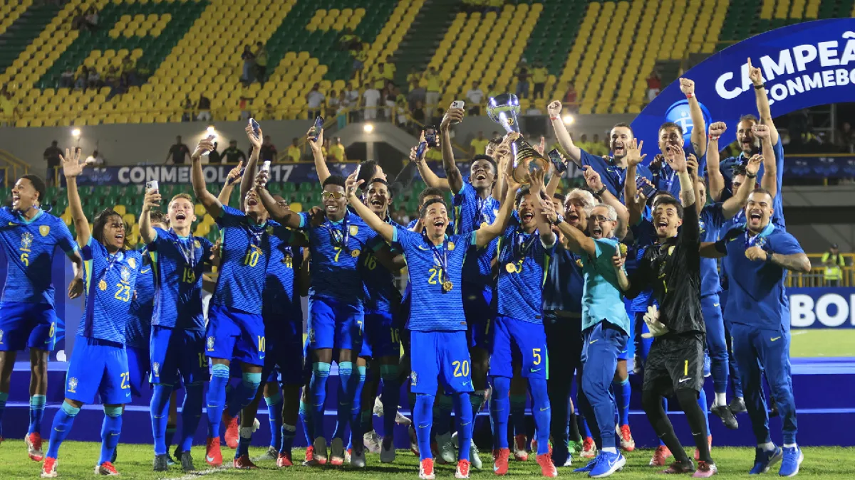 Brasil gana el Sudamericano Sub-17 tras vencer a Colombia en penales