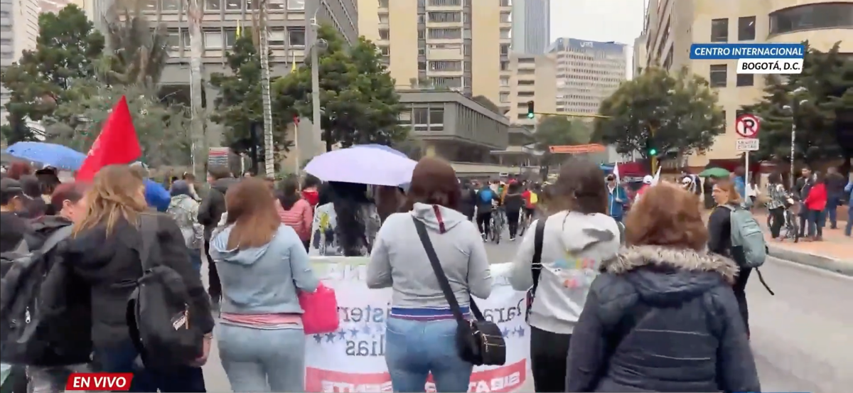 Paro nacional de maestros: Fecode moviliza docentes en Colombia por crisis en el sistema de salud