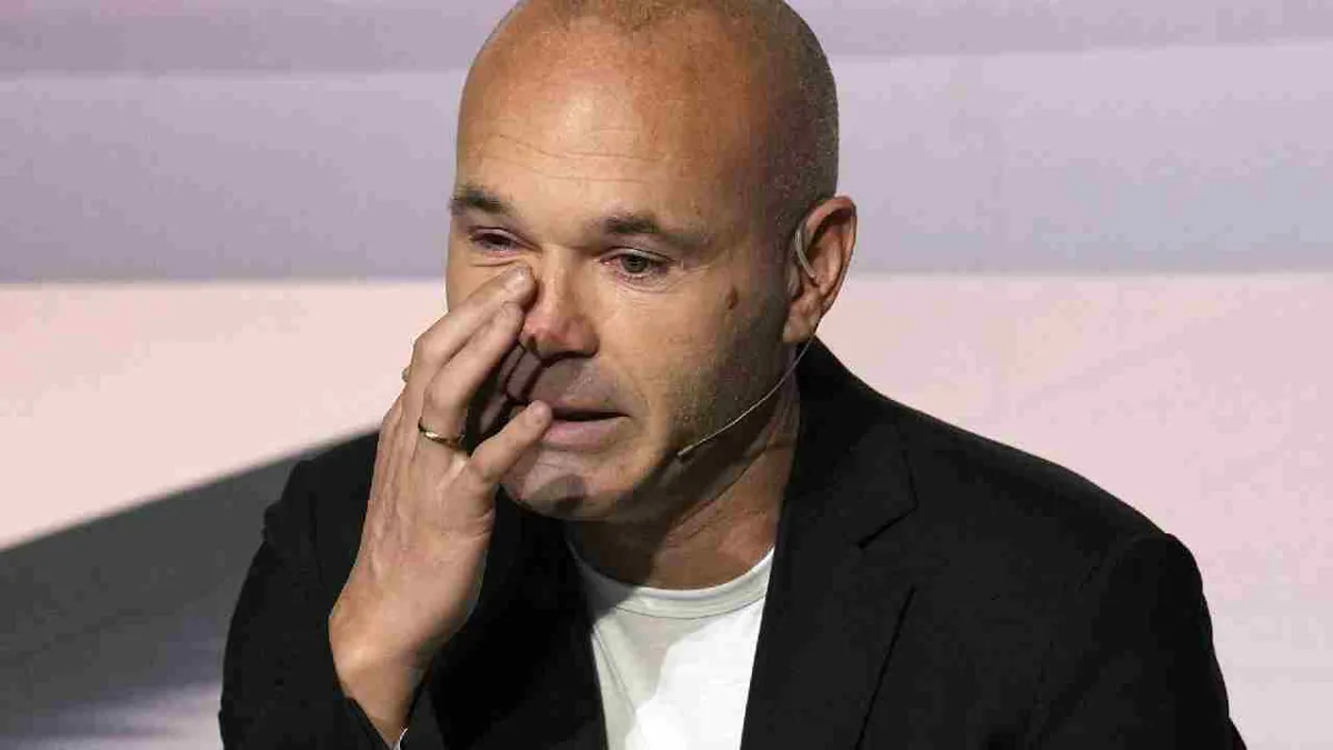 Iniesta, emocionado ante su retirada: “Nunca pensé que llegaría este día”