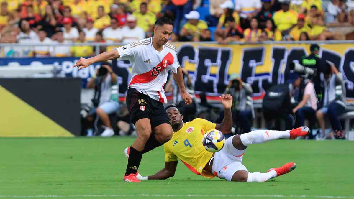 Colombia no pudo con Perú en las eliminatorias y sigue sin clasificar al Mundial