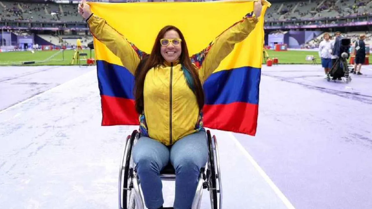Erica María Castaño lanza su disco al oro y hace historia en los Paralímpicos