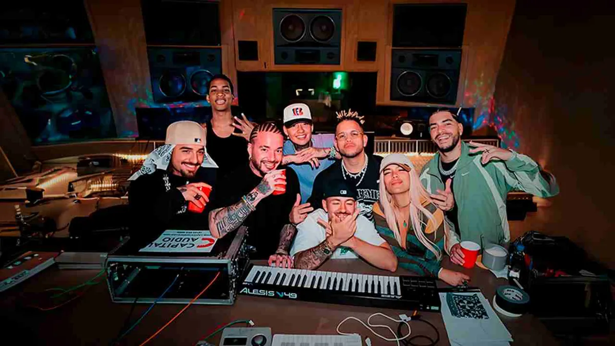 Maluma, J Balvin, Karol G y Feid se unen en colaboración estelar del reguetón colombiano