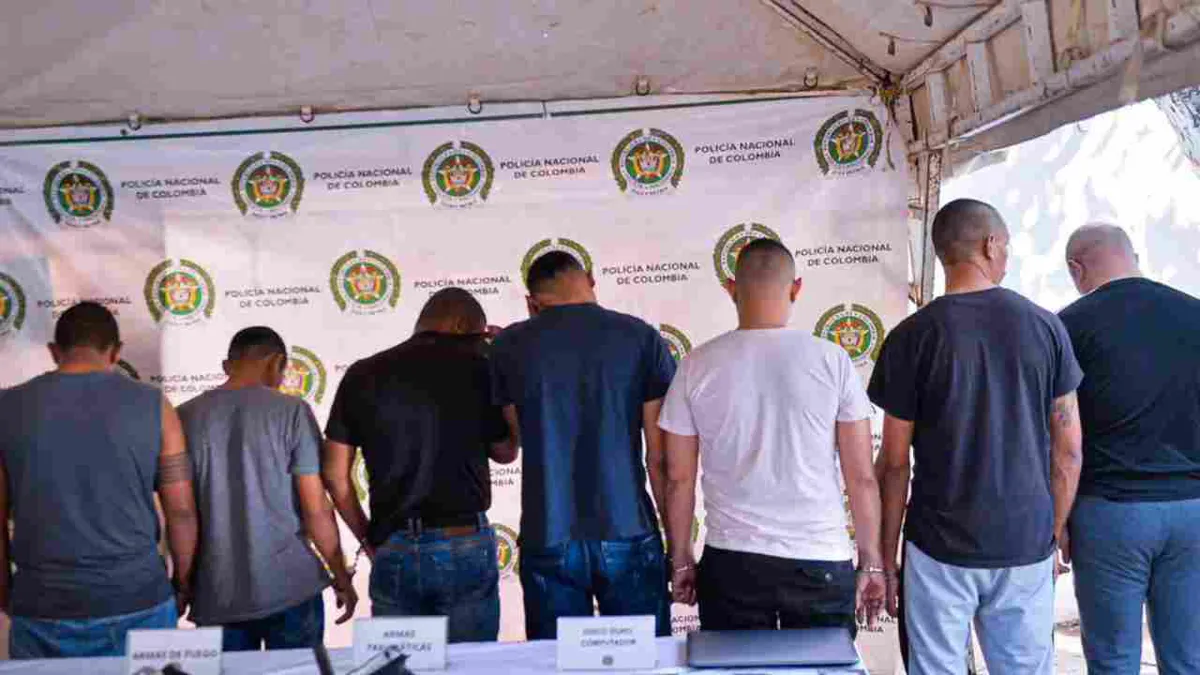 Capturan a diez presuntos integrantes del Clan del Golfo acusados de limpieza social en Cesar