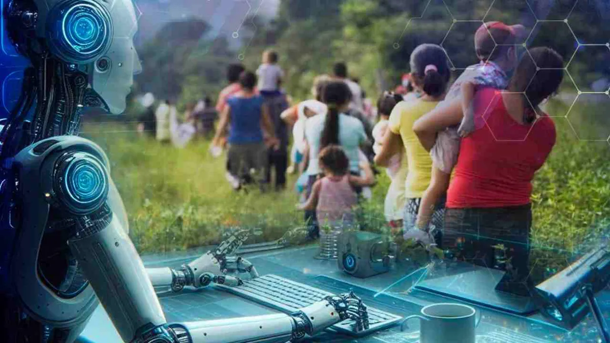 Inteligencia artificial, una herramienta que puede ayudar a prevenir desplazamientos forzados