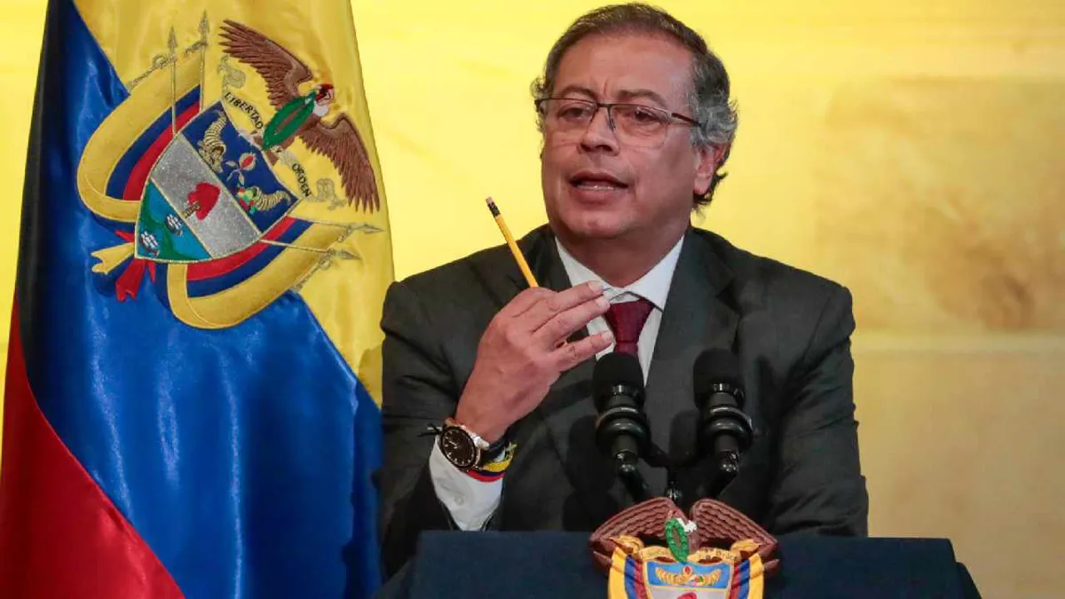 Petro plantea de nuevo al Congreso un acuerdo nacional para aprobar reformas