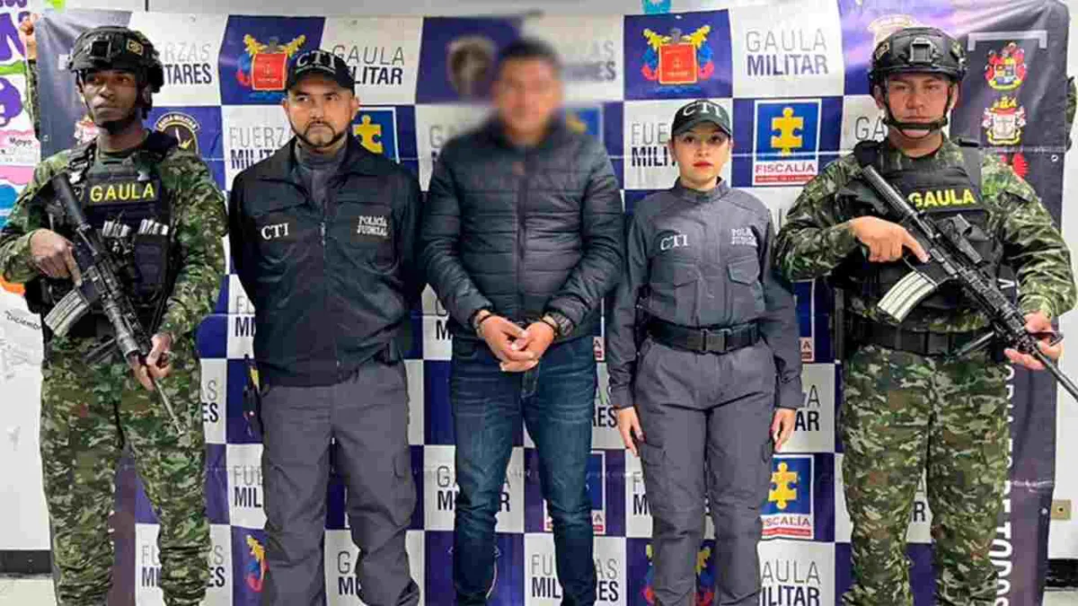 Cae en Bogotá ‘Alex Primo’, presunto traficante de armas vinculado con las Farc