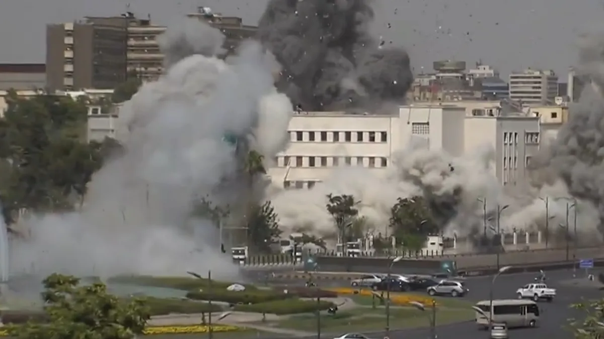Nuevos bombardeos israelíes contra las inmediaciones del cuartel militar en Damasco