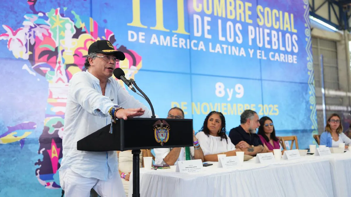 Petro espera que Europa y América Latina se constituyan en un faro contra autoritarismos