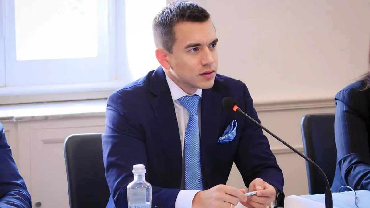 Daniel Noboa reconoce persistencia de un “conflicto armado interno” en Ecuador