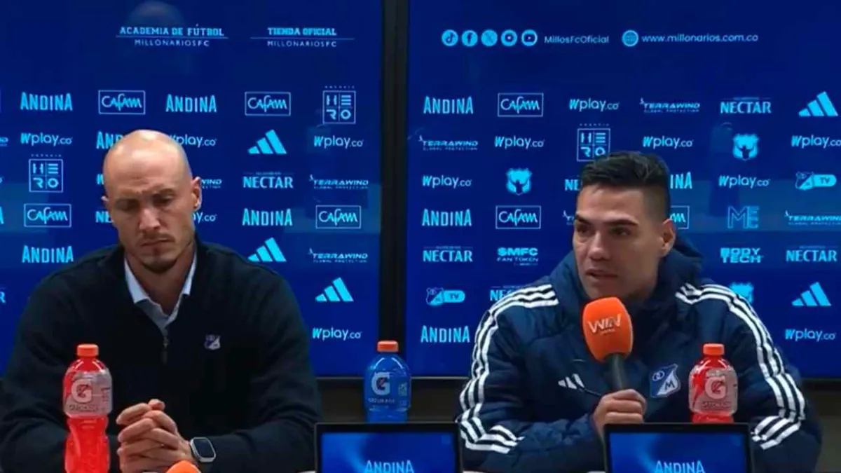 Polémicas declaraciones de Falcao García tras la derrota frente a Santa Fe