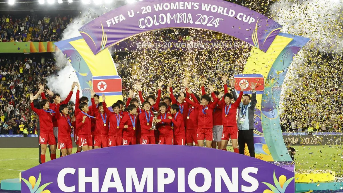 Corea del Norte le ganó a Japón y se corono campeón del Mundial femenino Sub 20