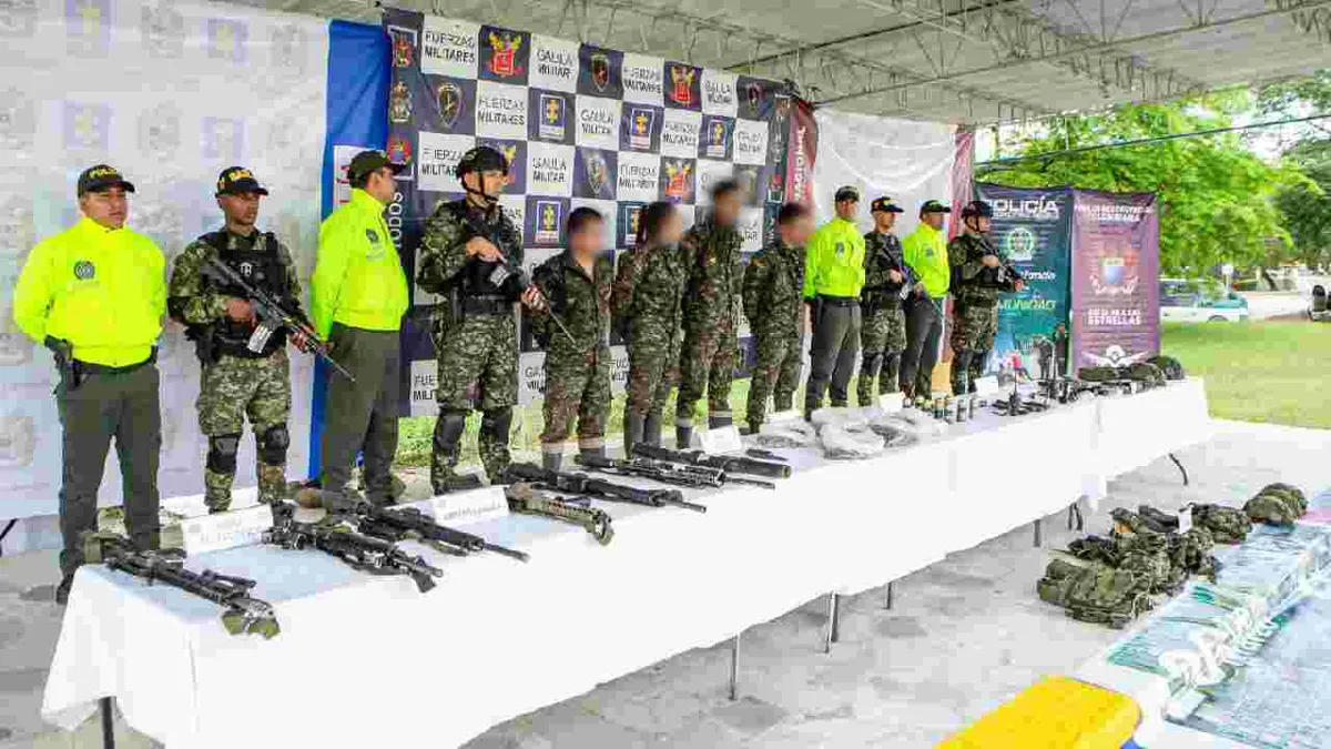 Operación contra disidencias deja un muerto, 4 detenidos y un menor recuperado en zona rural de Neiva