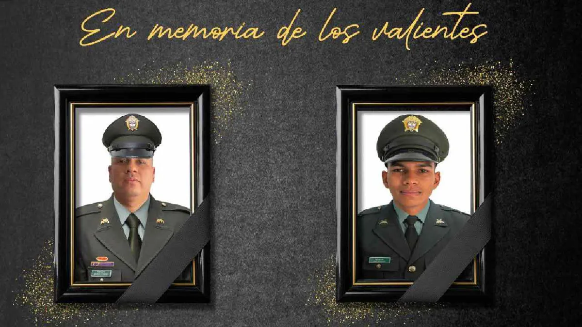 Dos uniformados asesinados en ataque armado contra estación policial en el Cesar