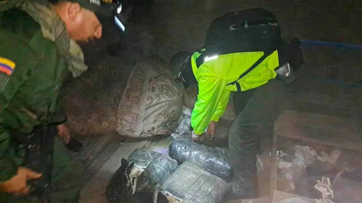 Incautan el mayor cargamento de heroína de los últimos dos años