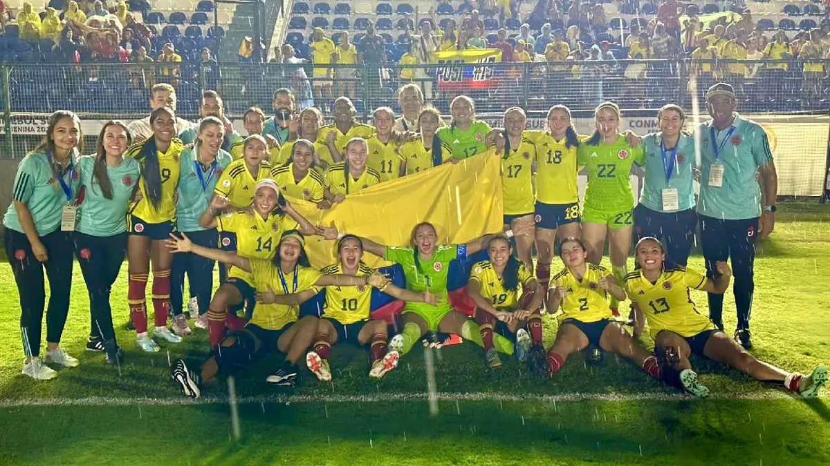 La seleccción Colombia femenina se clasifica al Mundial Sub-17