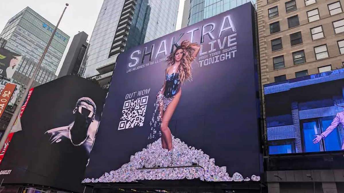 Shakira paralizó Nueva York para dar un concierto gratuito
