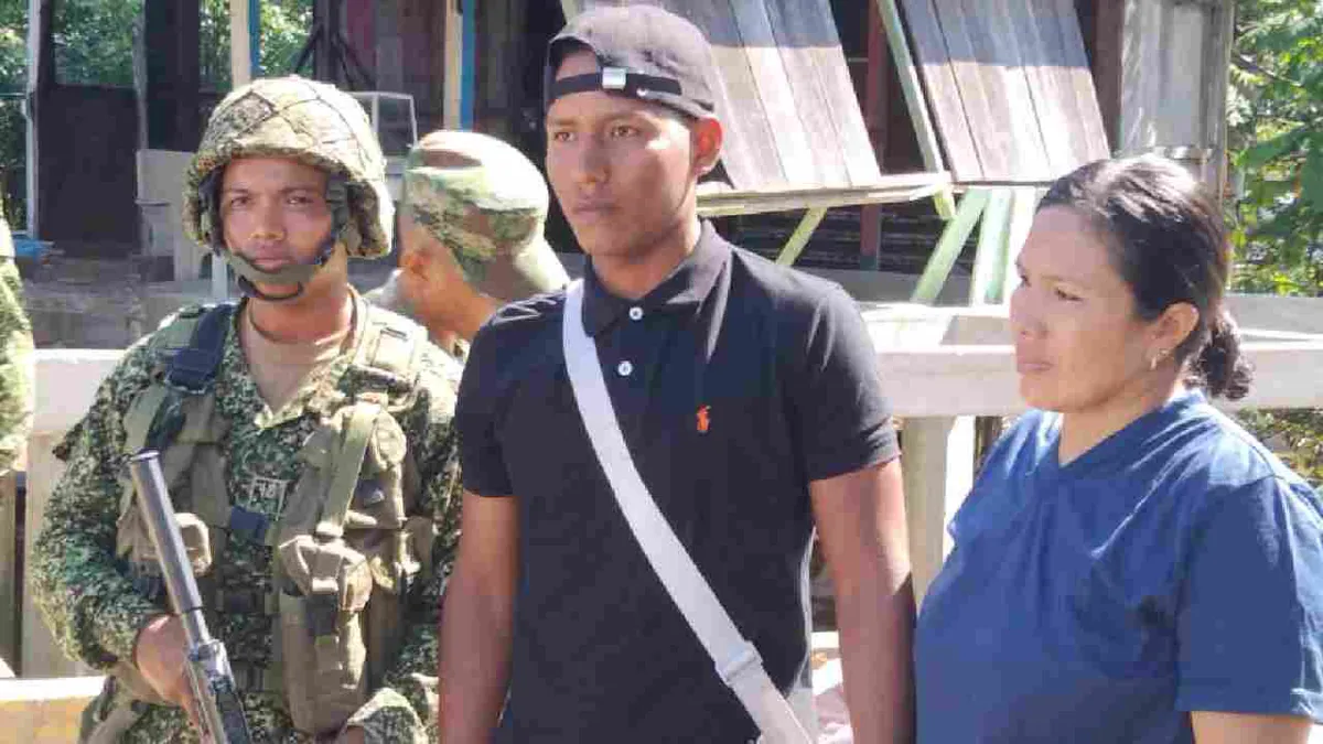 Liberan a un soldado, su esposa y bebé secuestrados por disidencias de Farc en Caquetá