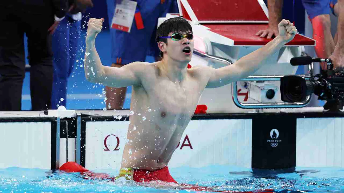 Pan Zhanle de China hace historia con récord mundial en 100 metros estilo libre en JJOO