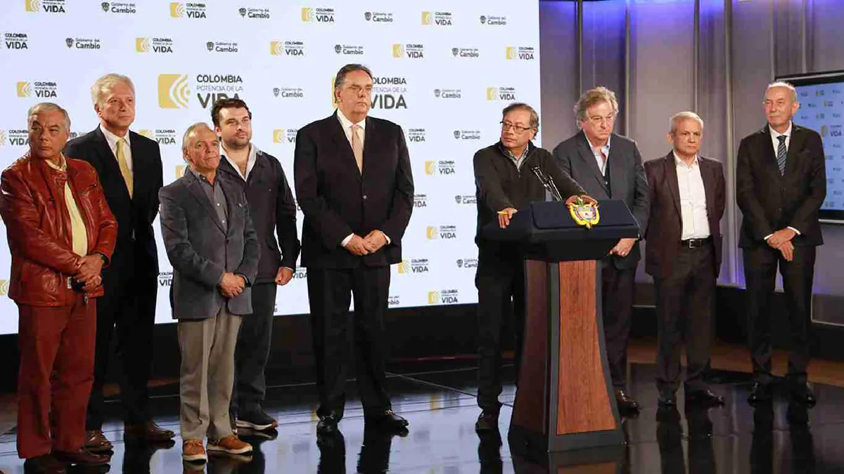 Empresas se comprometen a invertir en “áreas olvidadas” tras reunión con Petro