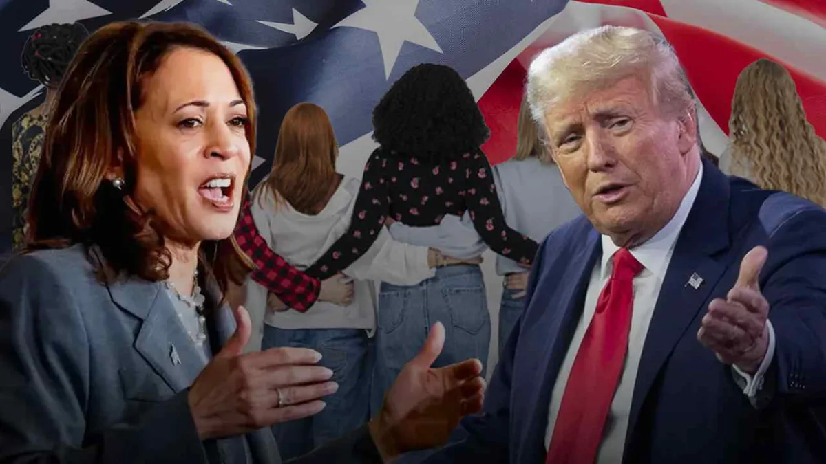 Harris arremete contra Trump por afirmar que protegerá a las mujeres “les guste o no”