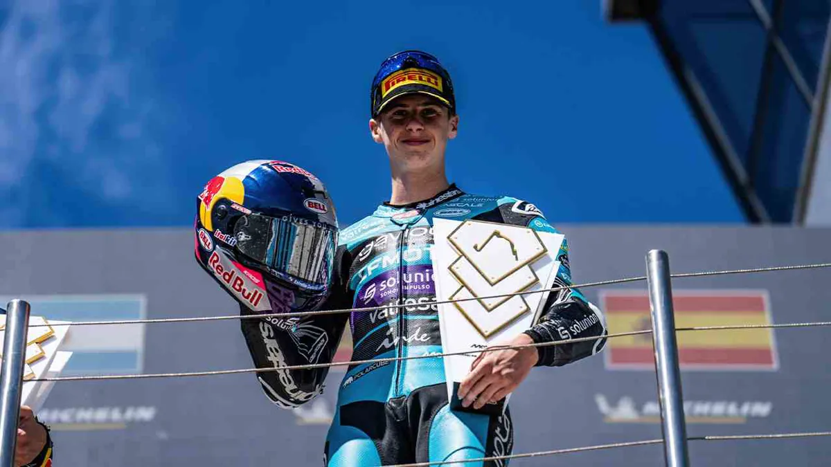 David Alonso logra su primera victoria en Moto2