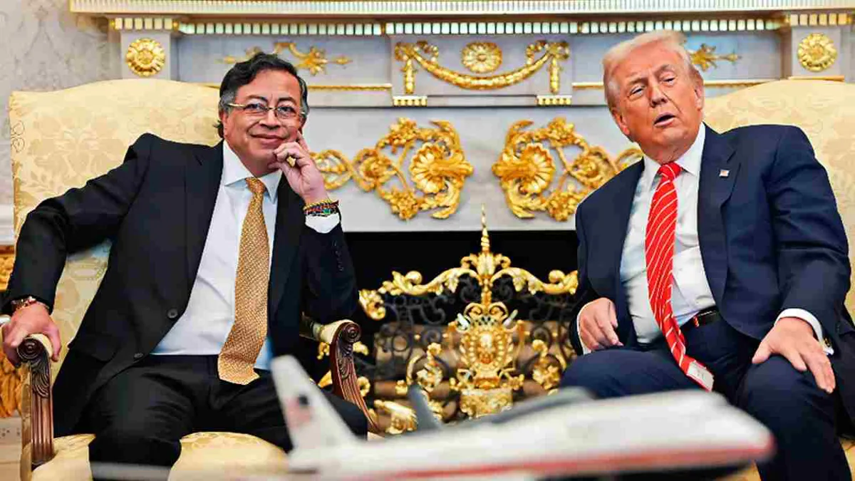 Petro dice que tras reunión con Trump las diferencias se tratarán “desde el respeto mutuo”