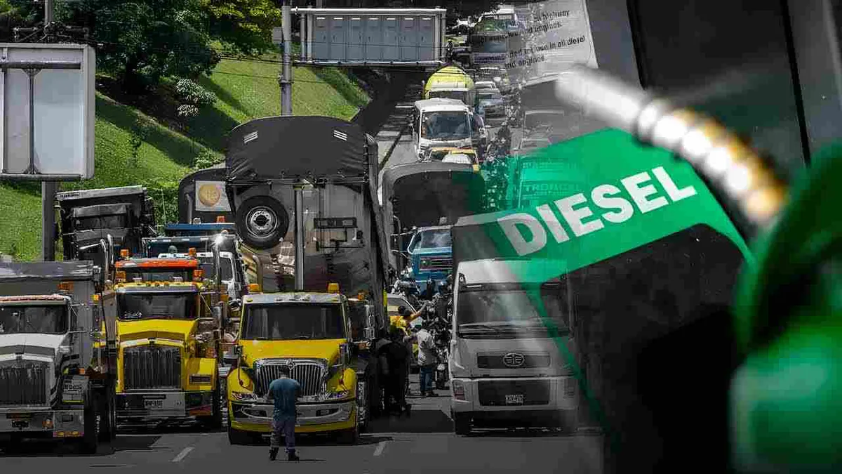 Protestas de camioneros contra el alza del diésel: Horarios y puntos de concentración
