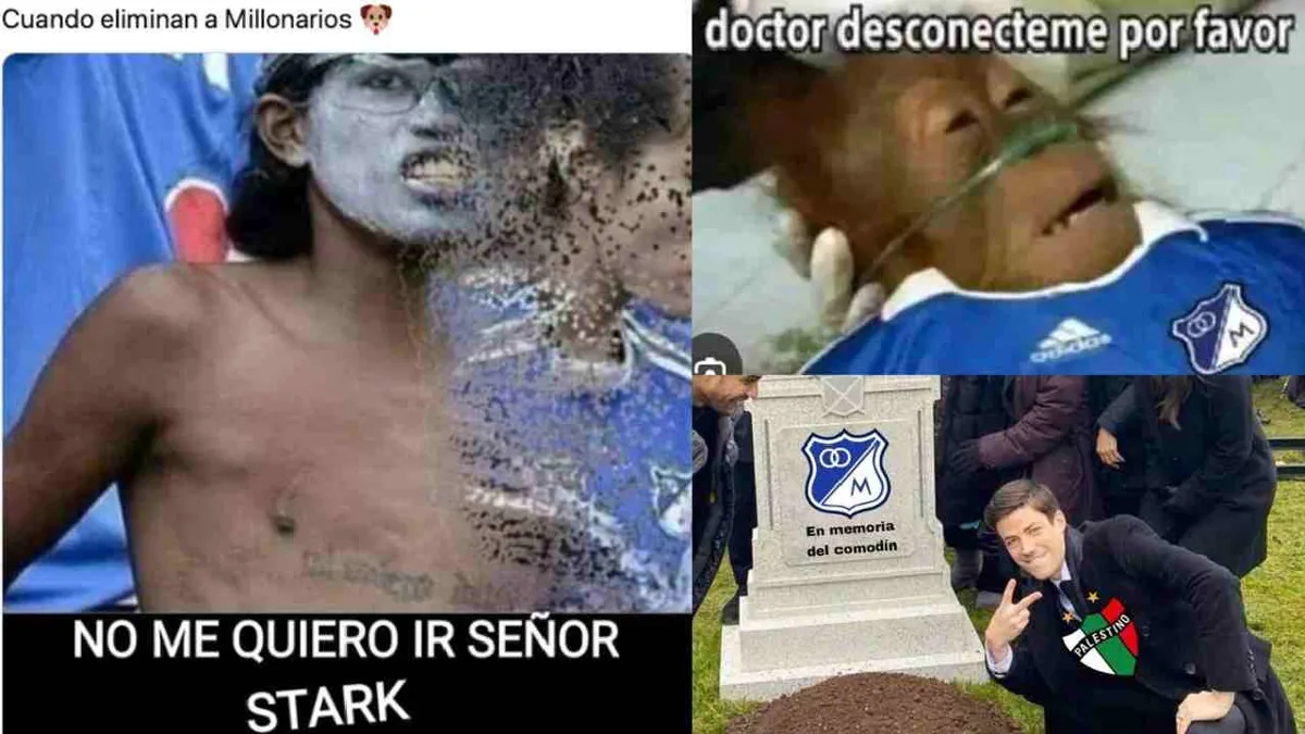 El tsunami de memes que dejó la derrota de Millonarios ante Palestino