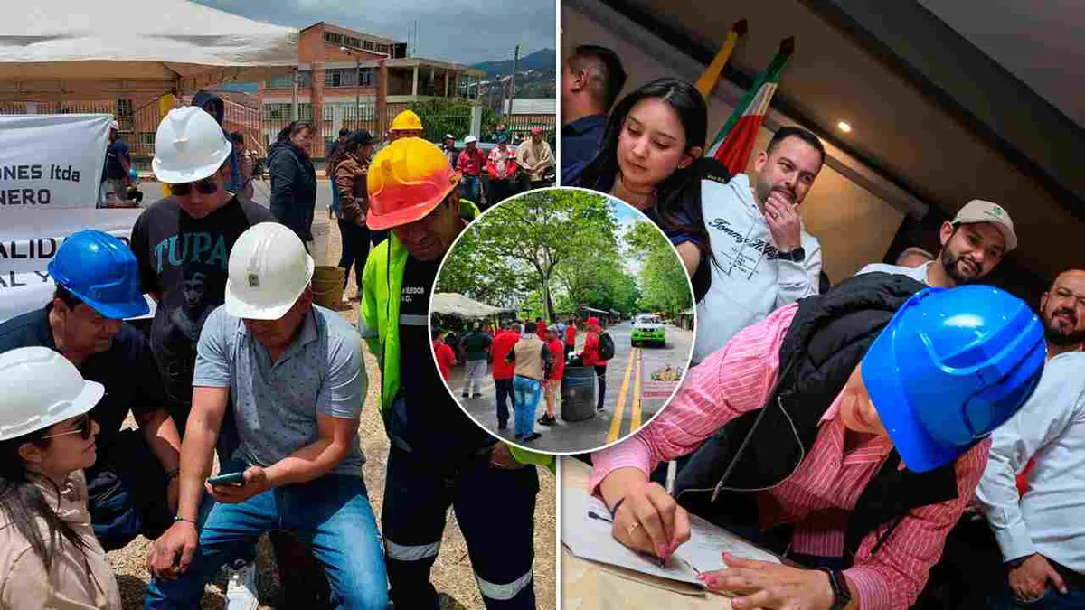 Mineros en huelga levantan la protesta tras lograr acuerdo con el Gobierno
