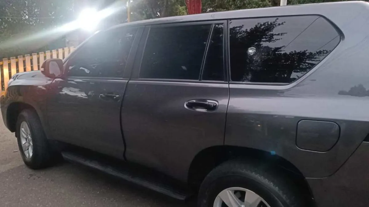 Impactan camioneta de la UNP asignada al esquema de protección de la Casa de Nariño